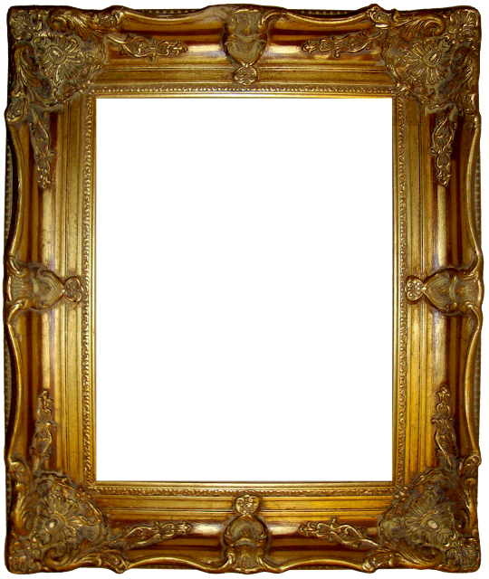 gold picture frames clip art free - photo #44