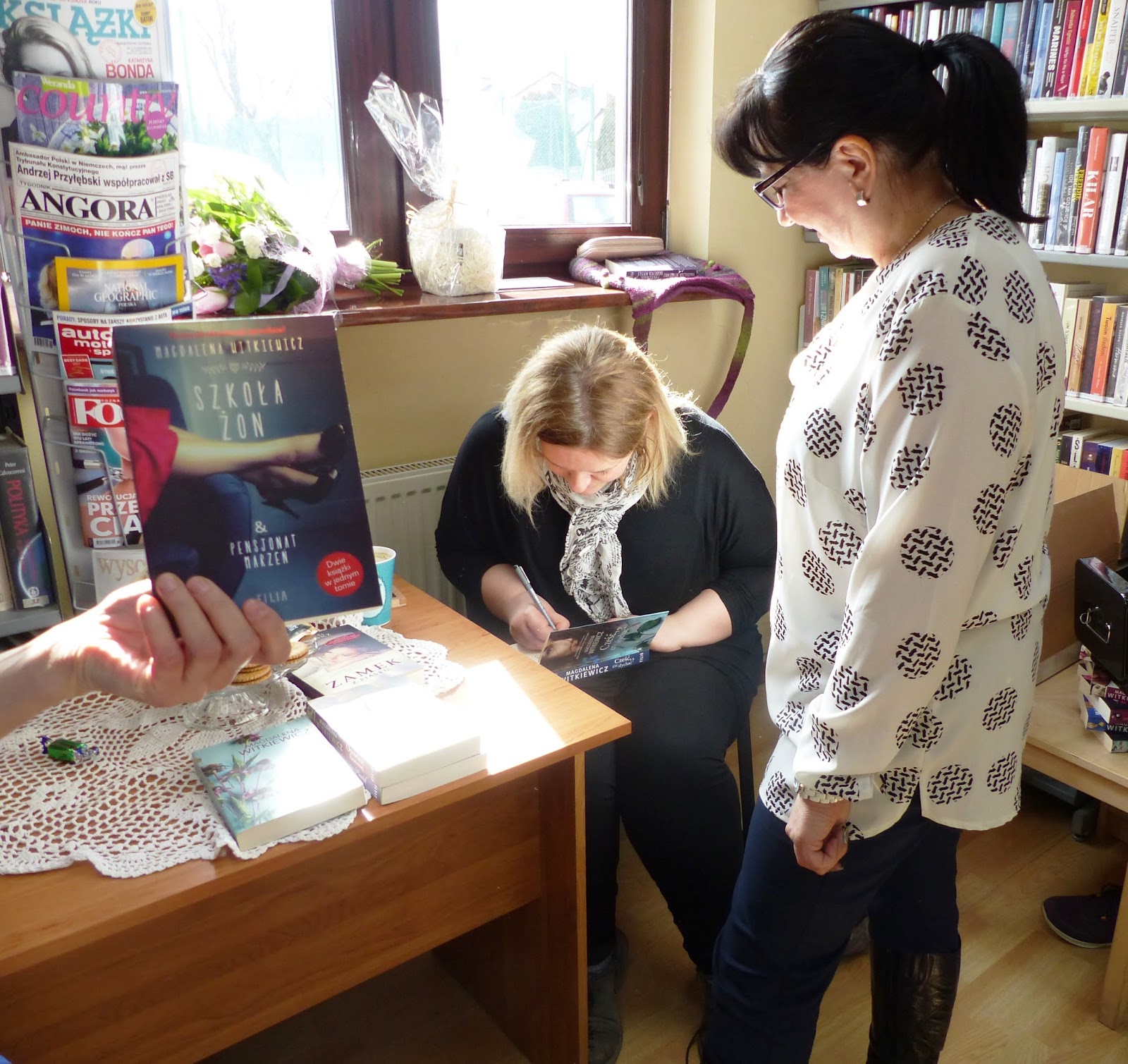 Biblioteka Publiczna Gminy Nieporęt: Spotkanie autorskie z Magdaleną