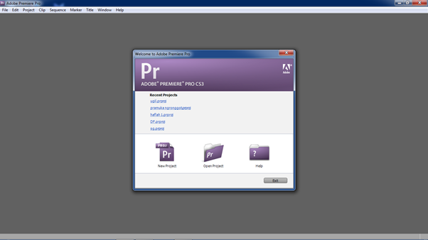 Akhlis Arsondia Merubah Warna Video Menjadi Hitam Putih Pada Adobe