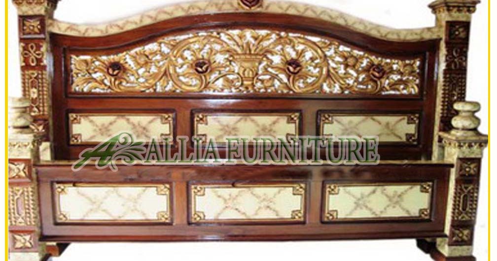 Tempat Tidur Ukiran Jati Rahwana Blok Allia Furniture Tempat Tidur Ukiran Jati Rahwana Blok Allia Furniture