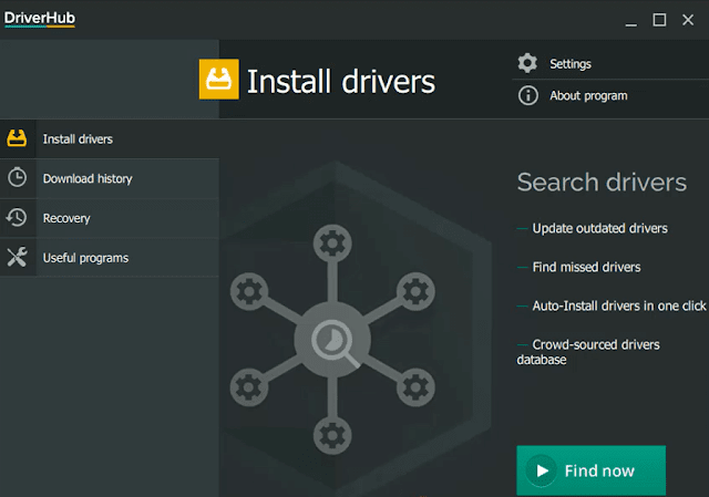 تحديث وتحميل تعريفات الكمبيوتر الناقصة مجانا وبنقرة زر واحدة مع برنامج DriverHub الجديد