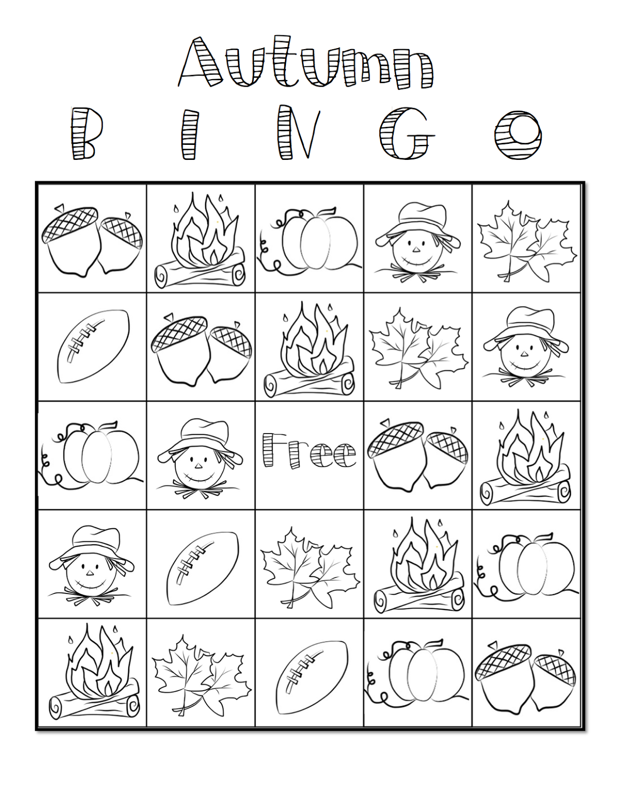 autumn-bingo