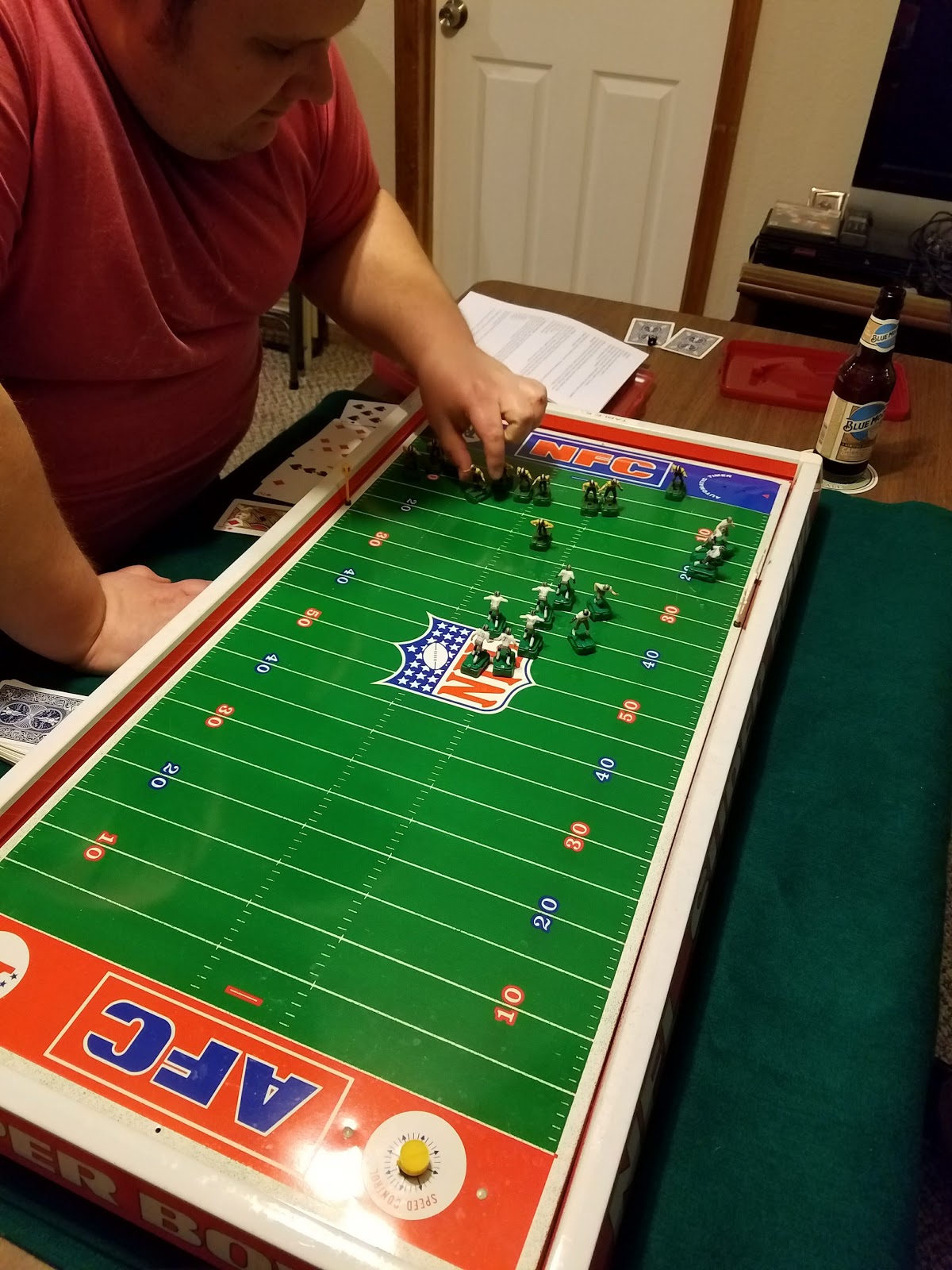 The Penny Whistle Electric Football Play Count Rules