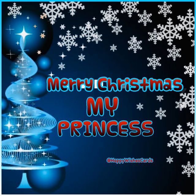 MERRY CHRISTMAS MY PRINCESS