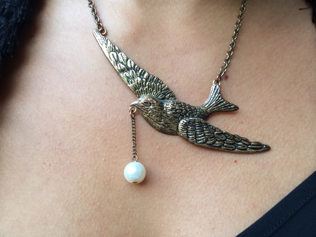 bird necklace