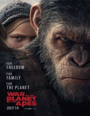 War for the Planet of the Apes 2017 Hindi Dubbed 720p HDCAM x264
