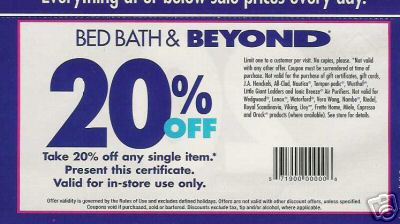 Bed Bath and Beyond Coupons and Printable Coupons: Bed ...