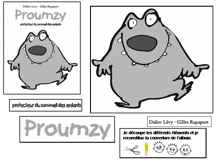 Maternelle: Proumzy, exploitation en lecture