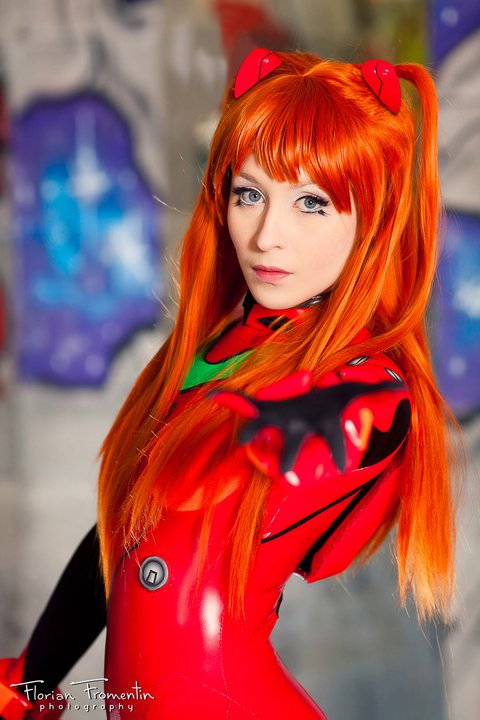 The Incredible Stuffs Adorable Asuka Cosplay From Neon Genesis Evangelion