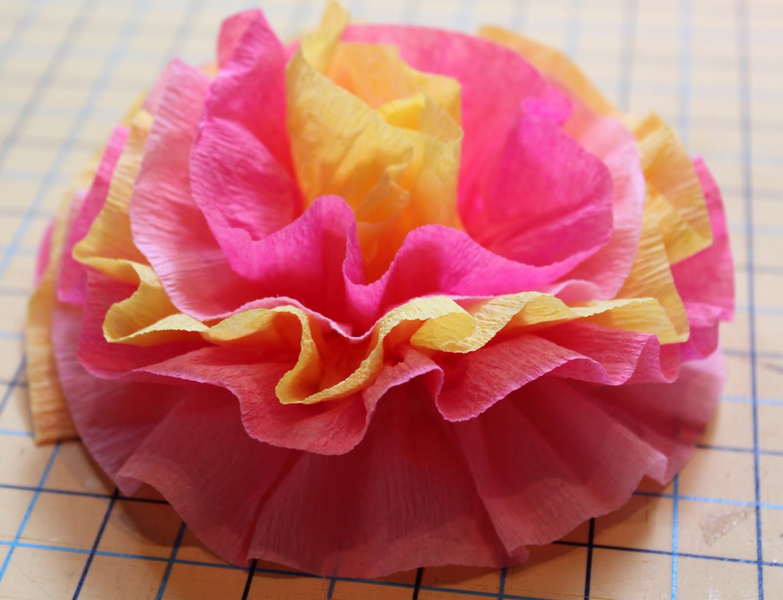 Crepe Paper Flowers - The Cottage Mama