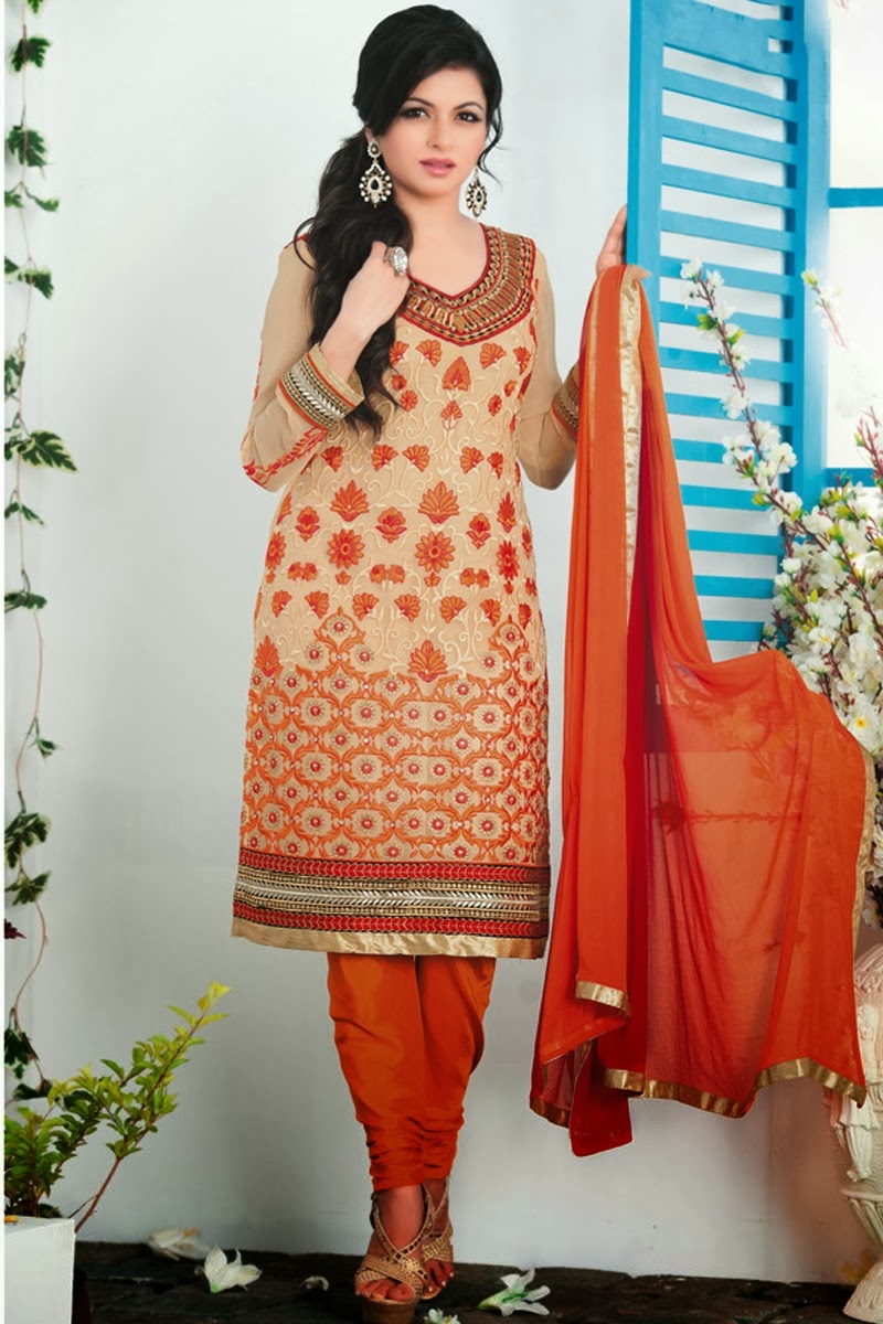 Bollywood Anarkali Churidar Suits Beautiful Dresses 2013-14 - Beautiful ...