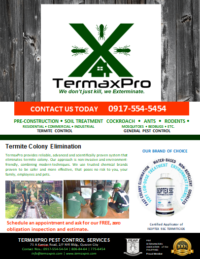 Termaxpro Termite Control Philippines