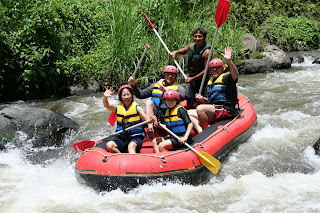 Rafting in Ayung River