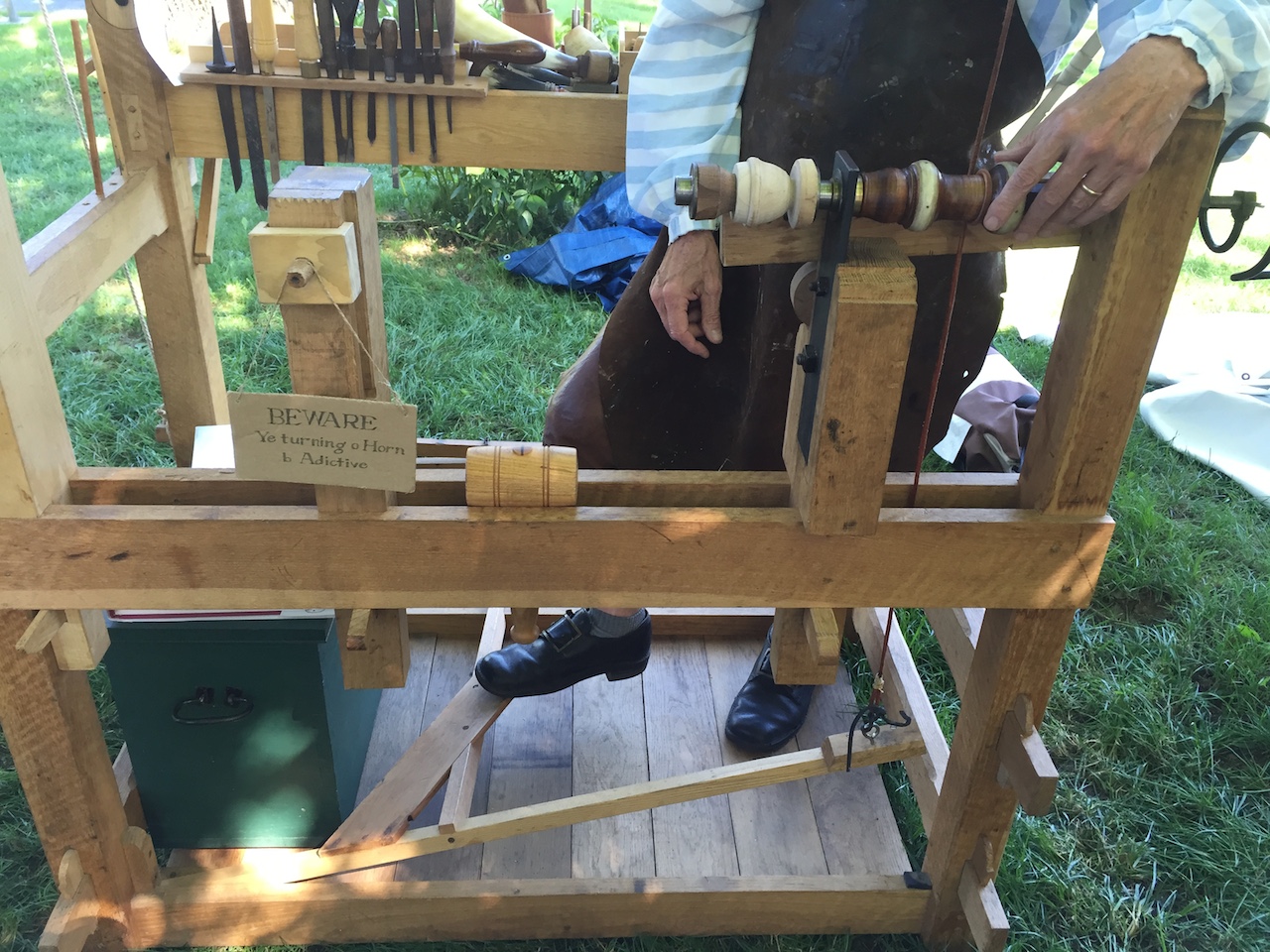 Blog O'Stuff Pole Lathe