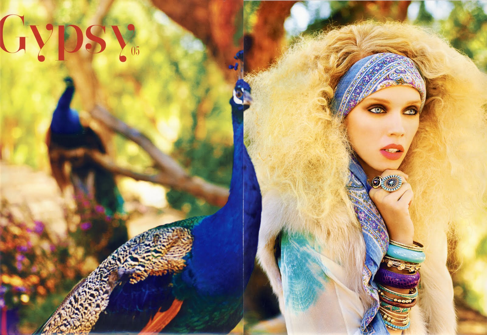 MAJOR MODEL WOMEN: Brie Harding for Gypsy 05 Campaign