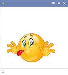 Tongue Out Facebook Smiley