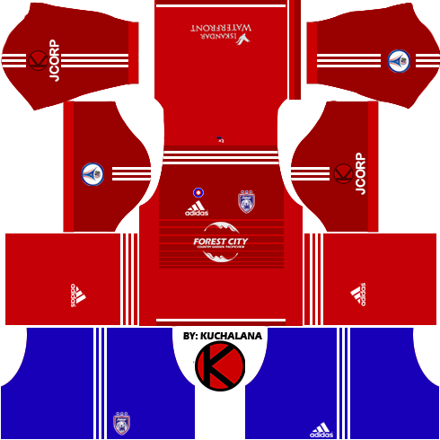 dream league soccer kits jdt 2015