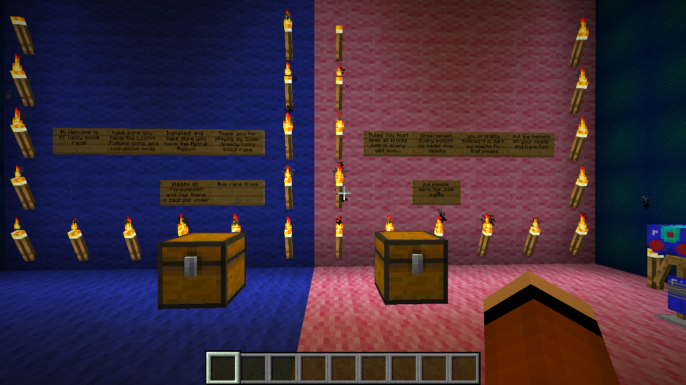 Lucky block Race Minecraft Map Lucky block Race Minecraft Map