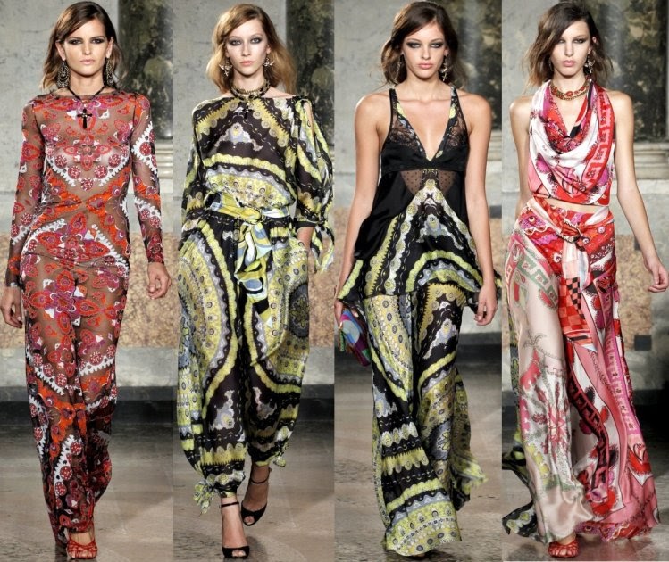 In Style With Nikki: Emilio Pucci Spring 2012 Collection Showcases ...