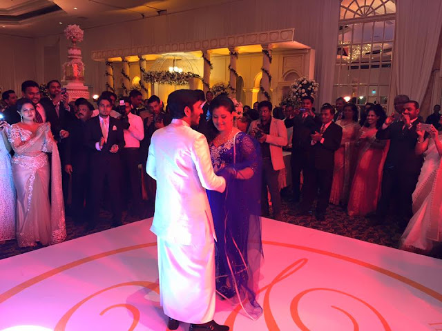 Health minister Rajitha Senaratne son's Eksath senarathna Wedding