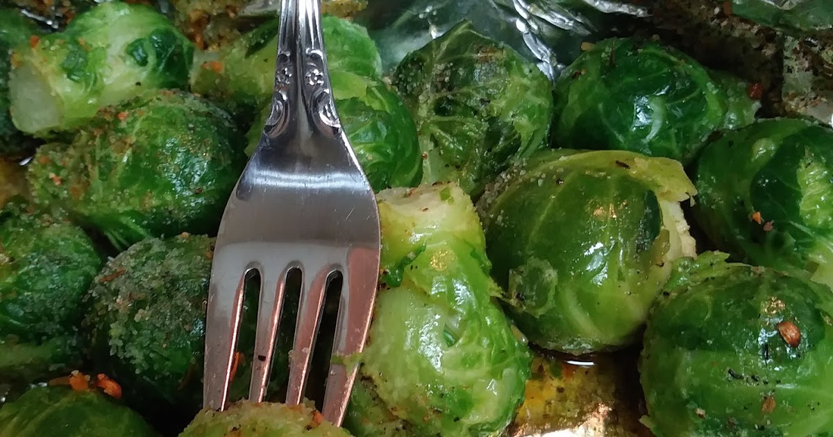 Christine's Pantry Brussels Sprouts in Tin Foil