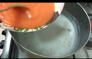 carrot and rice balls payasam kheer carrot recipe kerala onam payasam