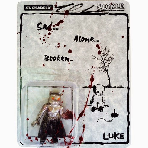 “Sad…Alone…Broken…” S.U.C.K.L.E. Carded Mini Figure by Luke Chueh