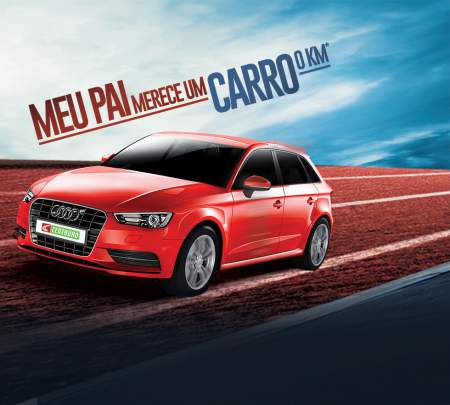 Participar promoção Centauro dia dos pais 2014 Audi A3