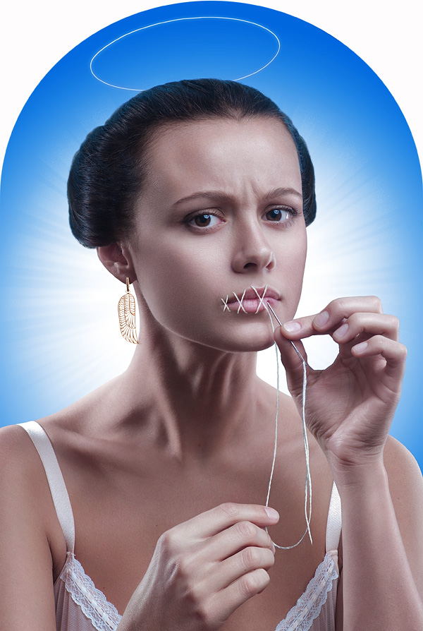 нитки во рту