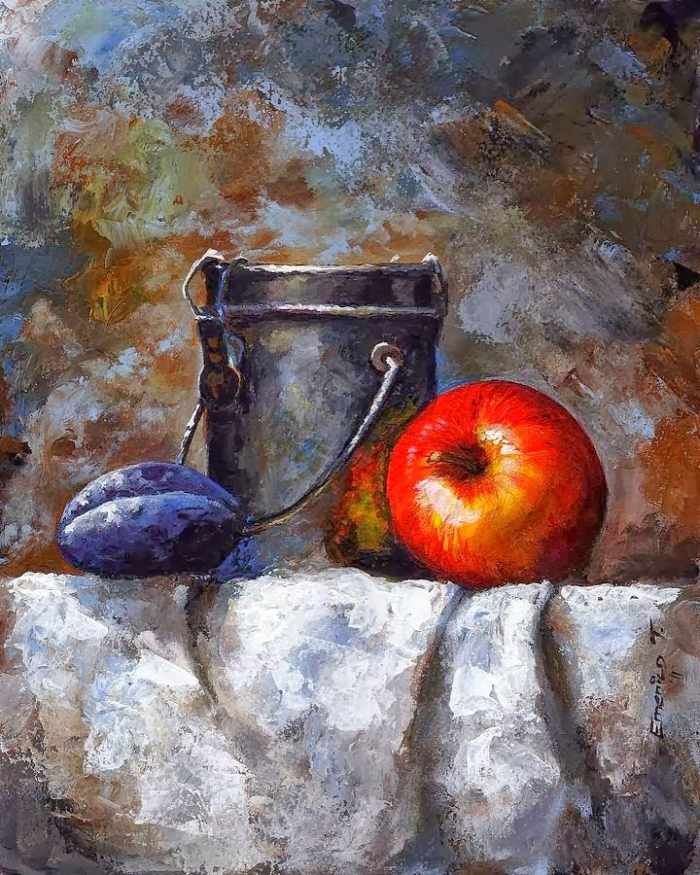 Венгерский художник. Imre Toth (Emerico)