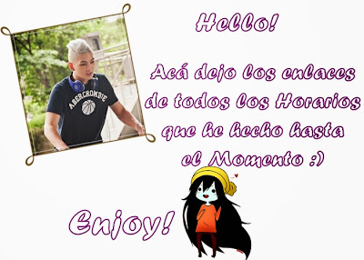 Enmaportadas: Horarios de Clase