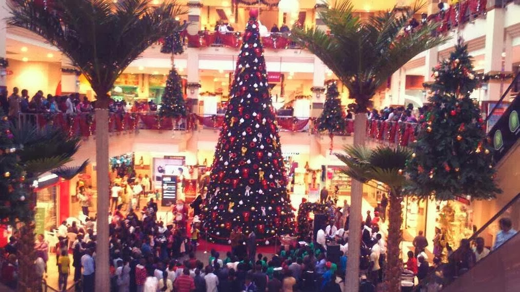 PHOTOS Nairobi’s Tallest Christmas Tree… Magnificent Thika Road Mall
