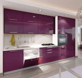 Cocinas color violeta - Colores en Casa
