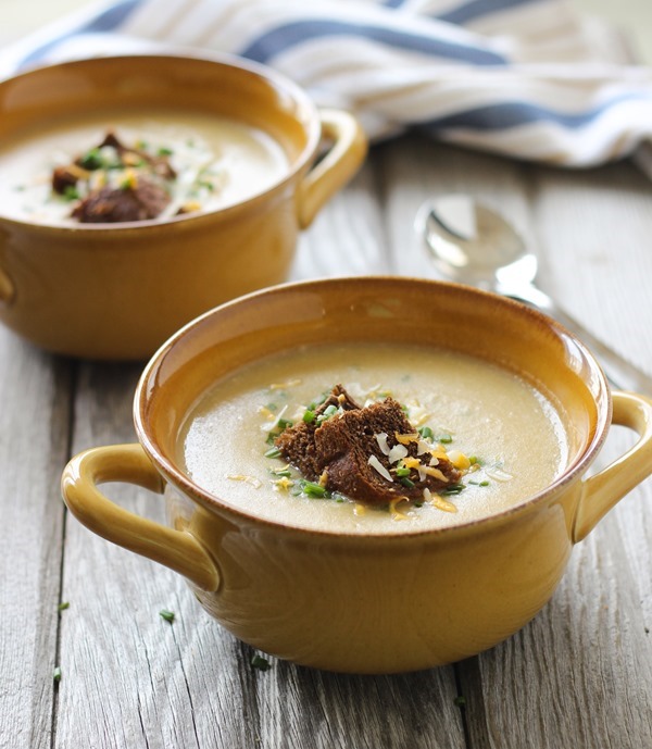 Cheese Vegan Cauliflower Potato Soup Cheese Vegan Cauliflower Potato Soup