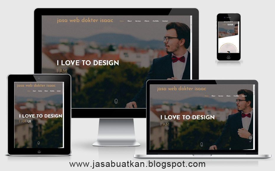 blogspot landing page