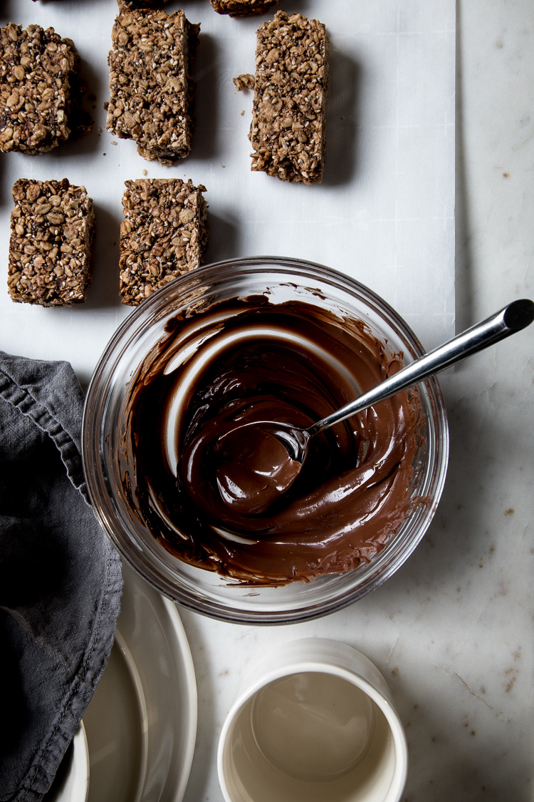 Flourishing Foodie Seedy Sesame Granola Bars from The First Mess Cookbook