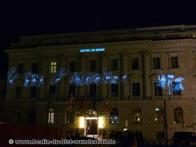 festival of lights, berlin, illumination, 2012, hotel de rome