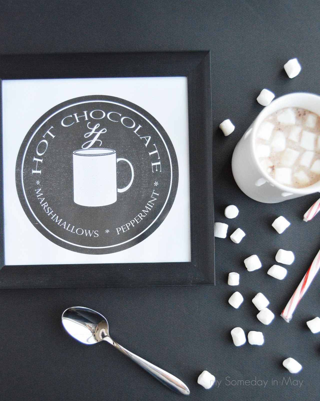 Free Hot Chocolate Printable My Someday in May Free Hot Chocolate Printable My Someday in May
