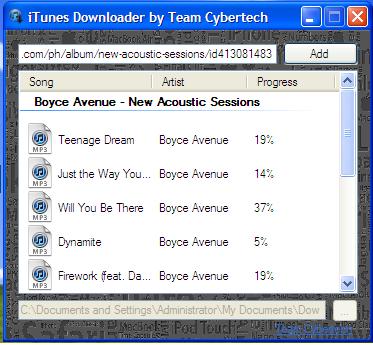 iTunes Downloader - blogmytuts