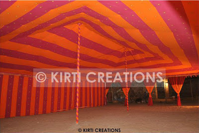 Artistic Raj Tent