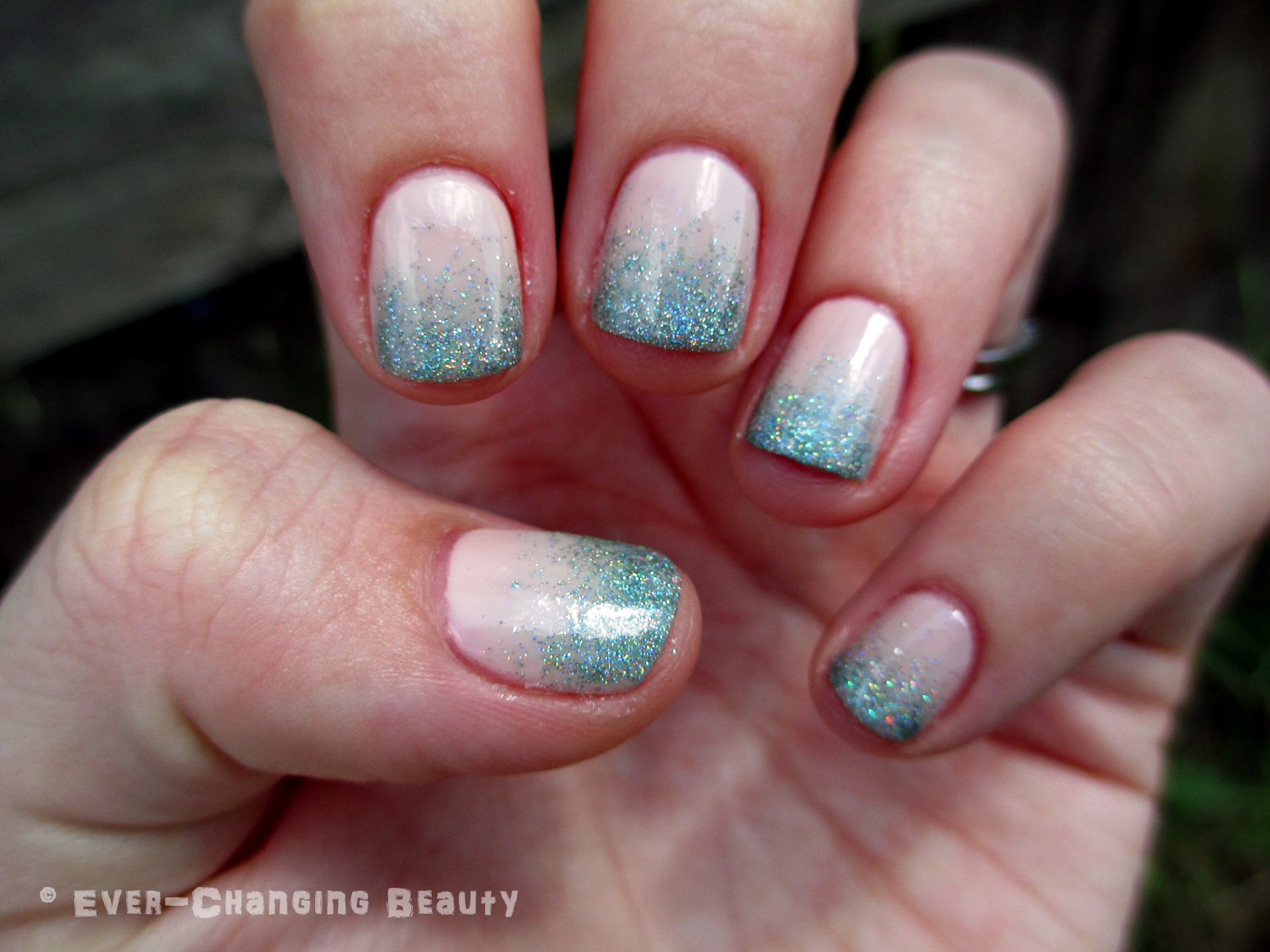 Ever-Changing Beauty.: A First for Me - Glitter Gradients.
