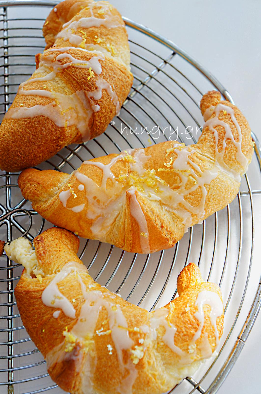 Kitchen Stories LemonCream Cheese Crescent Rolls