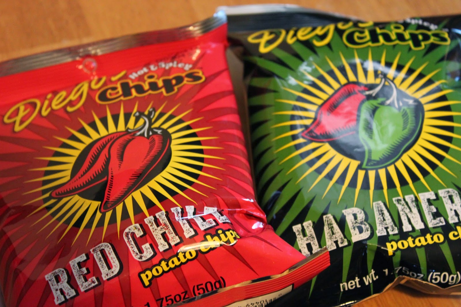 Susan's Disney Family Diego’s Potato Chips Caution their contents are