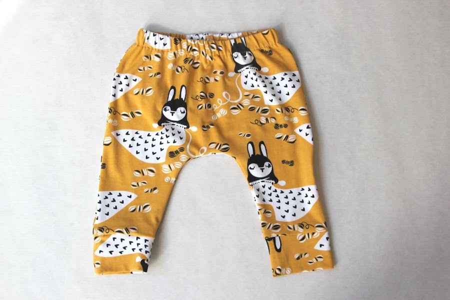 DIY Tutorial y patrones legins de bebé