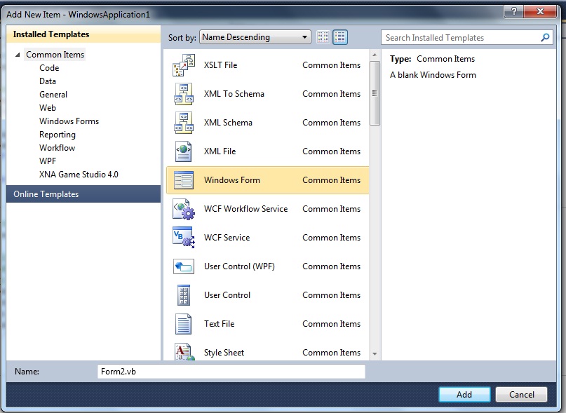 Ingeniería Systems: Creando un Formulario Windows Forms