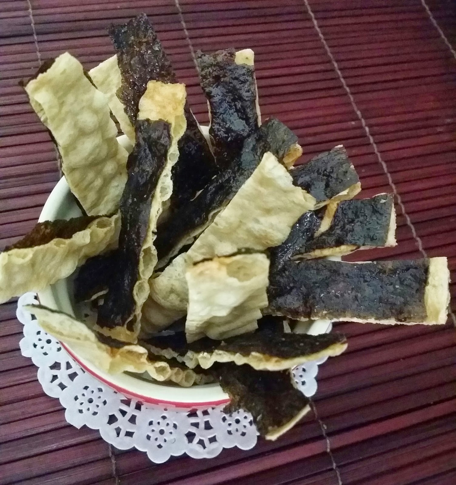 Sassy Haven Crispy Baked Cod Fish with Seaweed