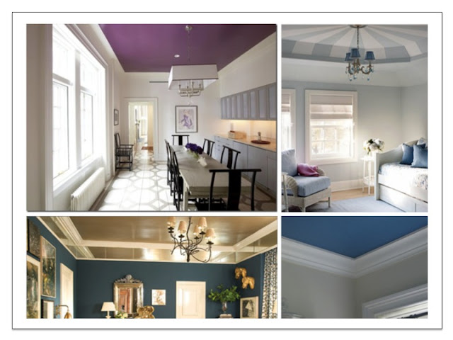 This Posh Palette: Look up!: Ceiling treatment ideas for the home