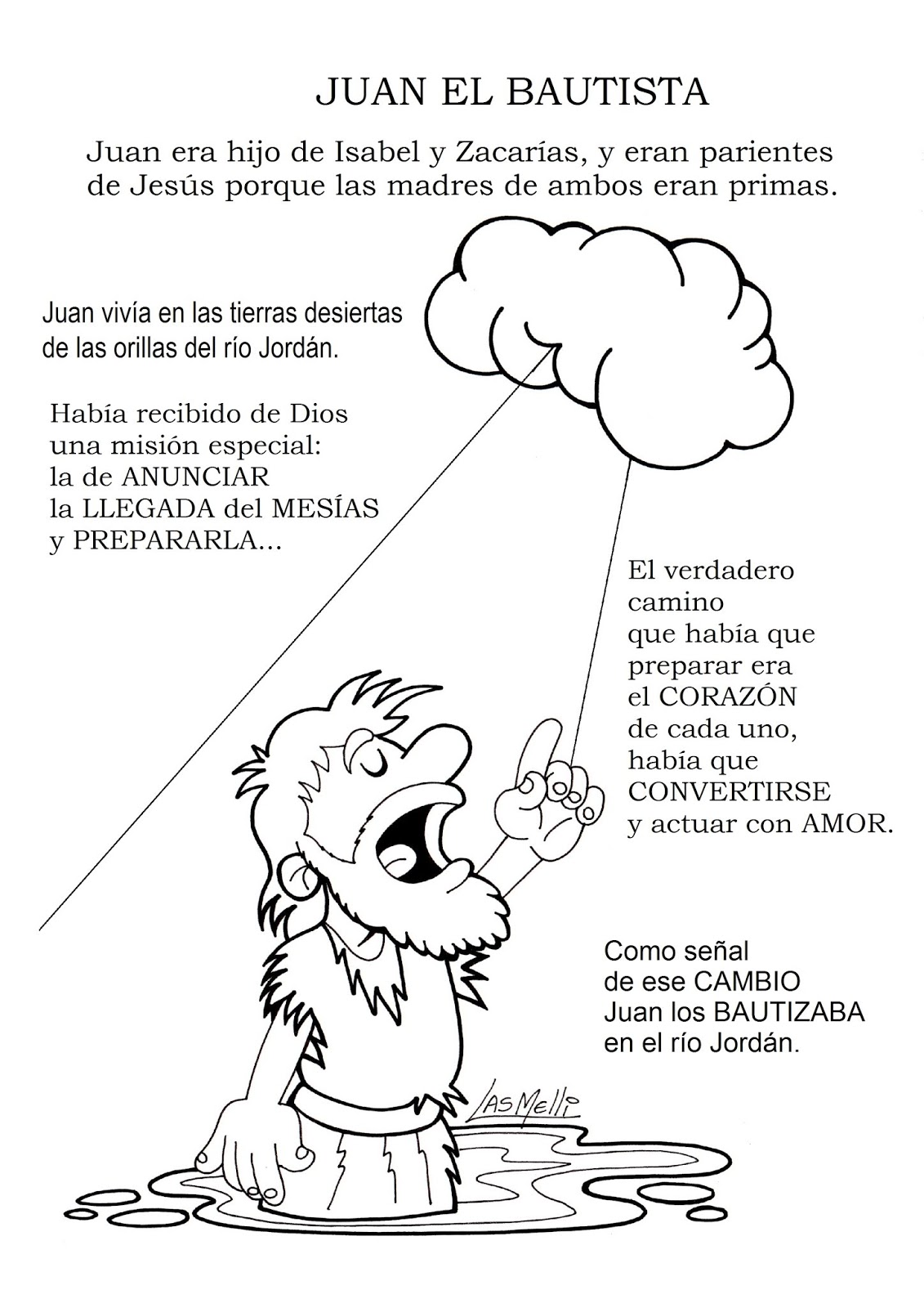 La Catequesis (El blog de Sandra) Recursos Catequesis San Juan Bautista