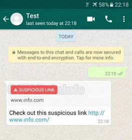 Goodbye to Those Fake and Suspicious Links on WhatsApp 👋