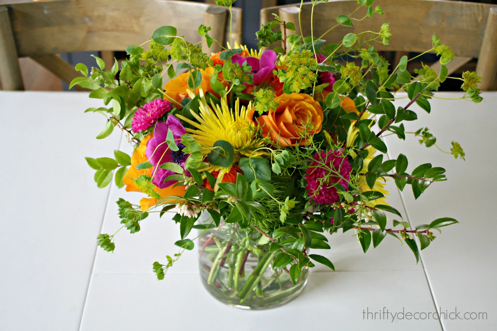 How to create your own flower arrangement